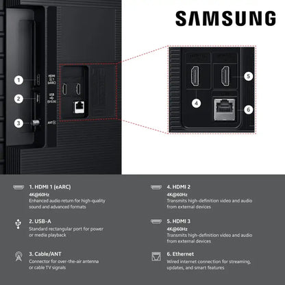 Samsung - 85” Class U8000F Series Crystal UHD 4K Smart Tizen TV (2025)