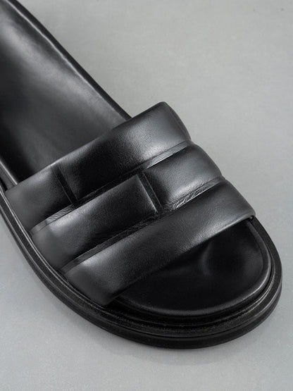 Men's Sandal in Noir
